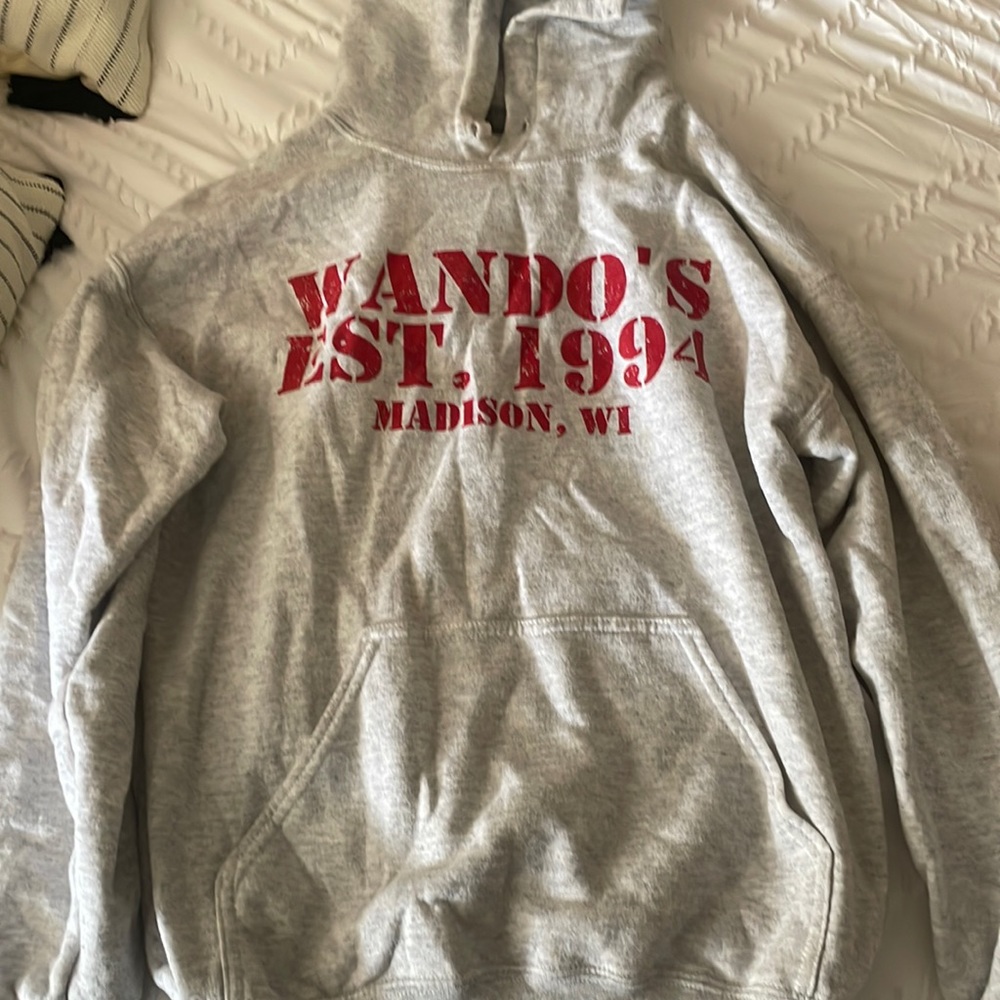 Cute gray hoodie